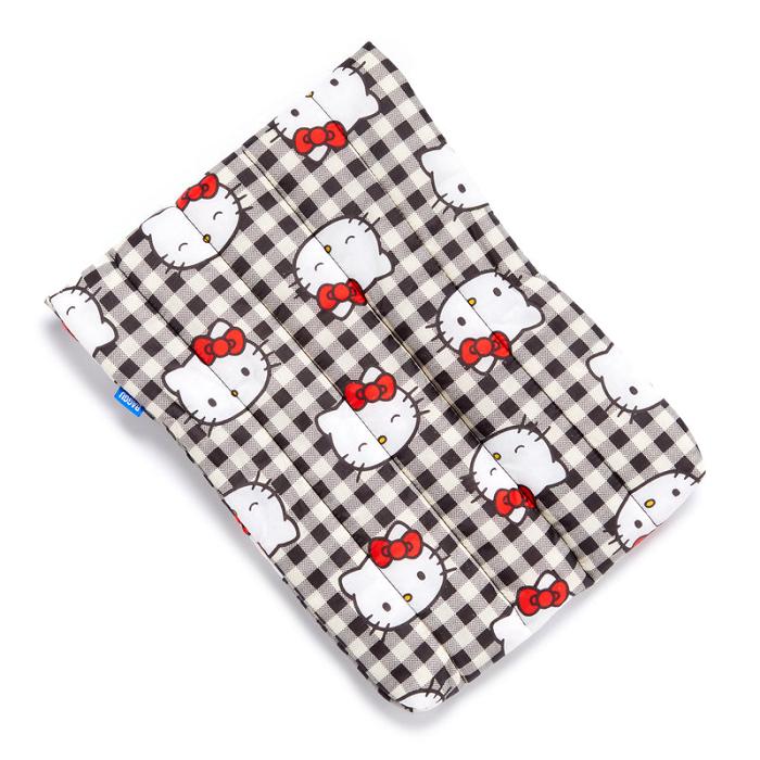 Hello Kitty Hello Kitty x Baggu 50th Anniversary Puffy Laptop Sleeve (Black Gingham) Negras | CL_HK49820