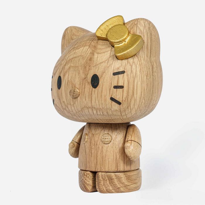 Hello Kitty Hello Kitty x Boyhood Limited Edition Oak Figurine (50th Anniversary) Marrones | CL_HK61760