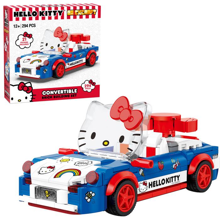 Hello Kitty Hello Kitty x Brickcraft Custom Convertible Building Set Rojas Azules | CL_HK96311