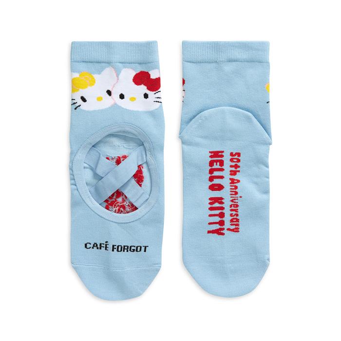 Hello Kitty Hello Kitty x Café Forgot Ballet Socks (Blue) Azules | CL_HK77641