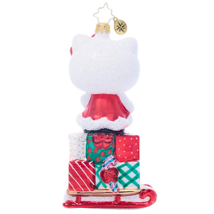 Hello Kitty Hello Kitty x Christopher Radko Handmade Glass Ornament (Happy Holidays) Rojas | CL_HK66786