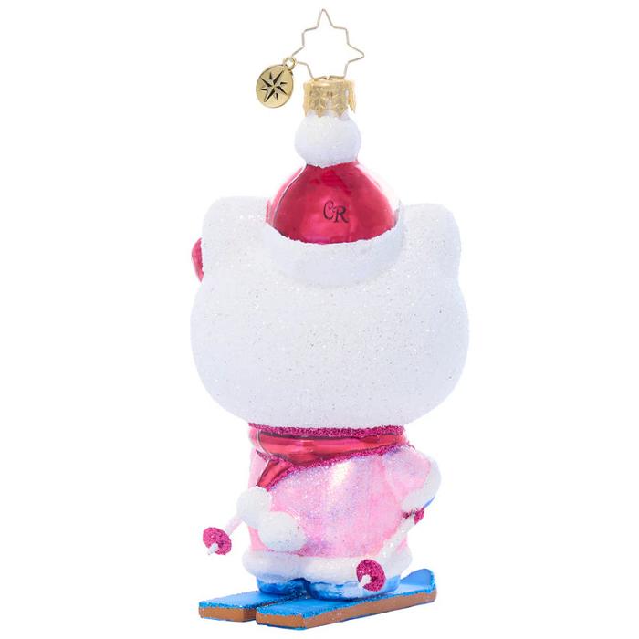 Hello Kitty Hello Kitty x Christopher Radko Handmade Glass Ornament (Aspen Adventure) Rosas | CL_HK82216