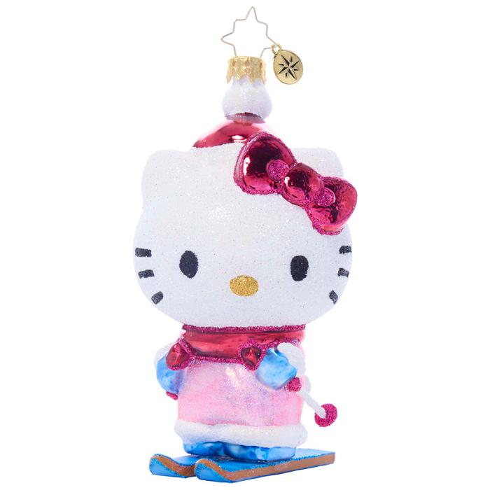 Hello Kitty Hello Kitty x Christopher Radko Handmade Glass Ornament (Aspen Adventure) Rosas | CL_HK82216