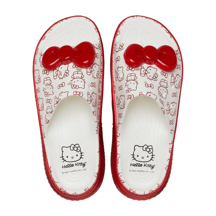 Hello Kitty Hello Kitty x Crocs Adult Stomp Slide Blancas | CL_HK38718