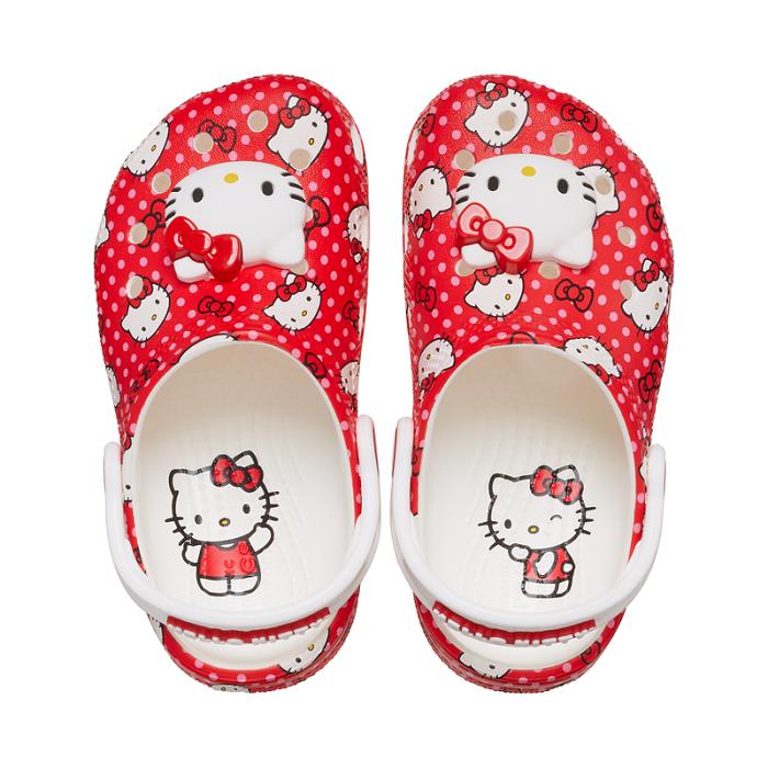 Hello Kitty Hello Kitty x Crocs Toddler Red Classic Clog Rojas | CL_HK37479