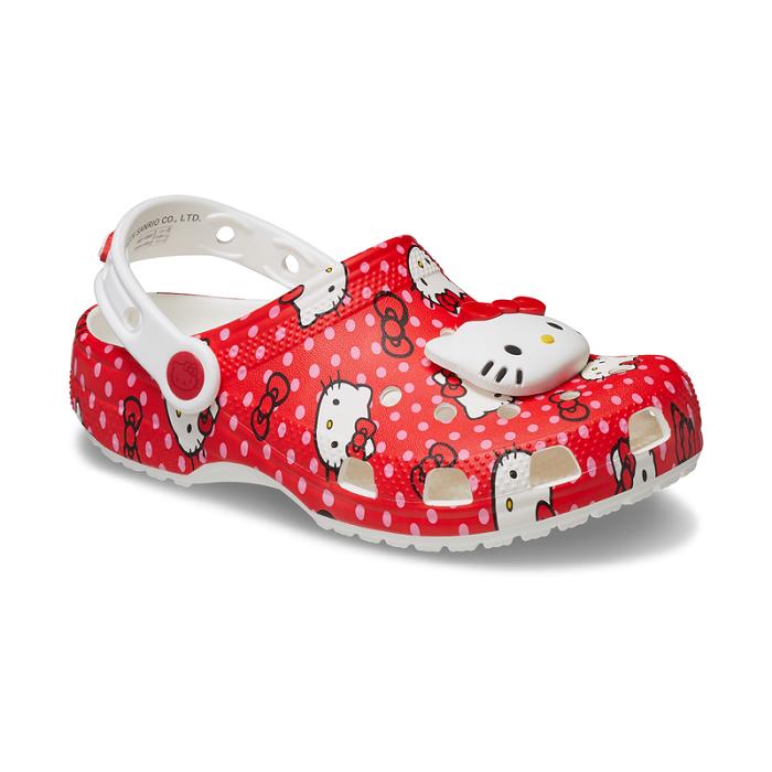 Hello Kitty Hello Kitty x Crocs Toddler Red Classic Clog Rojas | CL_HK37479