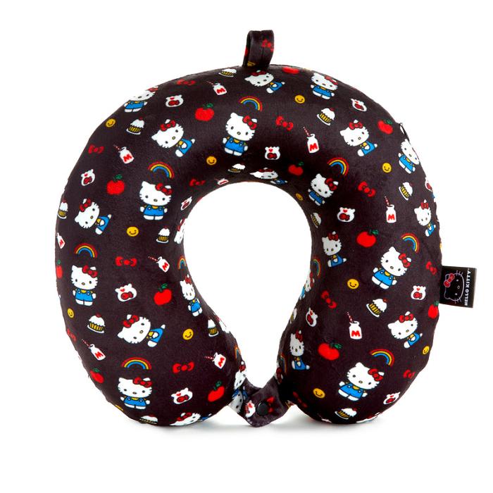 Hello Kitty Hello Kitty x FUL Classic Neck Pillow Negras | CL_HK96804