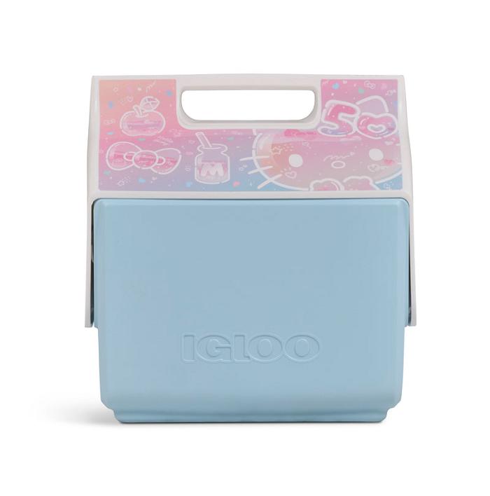 Hello Kitty Hello Kitty x Igloo 50th Anniversary Little Playmate 7 Qt Cooler Azules | CL_HK47939