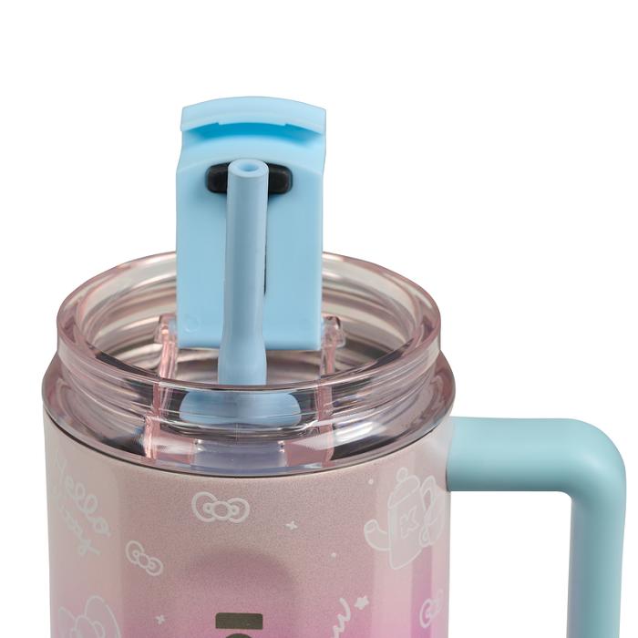 Hello Kitty Hello Kitty x Igloo 50th Anniversary 32oz Flip ‘n’ Sip Travel Mug Rosas Azules | CL_HK66400