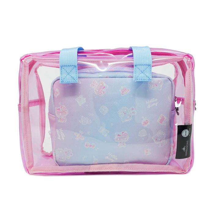 Hello Kitty Hello Kitty x Impressions Vanity 50th Anniv. Clutch Set Azules Rosas | CL_HK92564