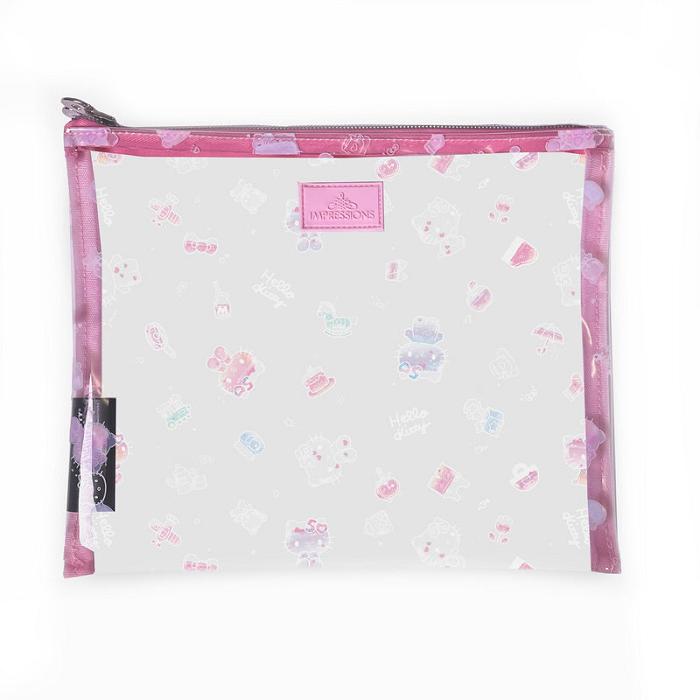 Hello Kitty Hello Kitty x Impressions Vanity 50th Anniv. Slim Pouch Set Rosas | CL_HK87012