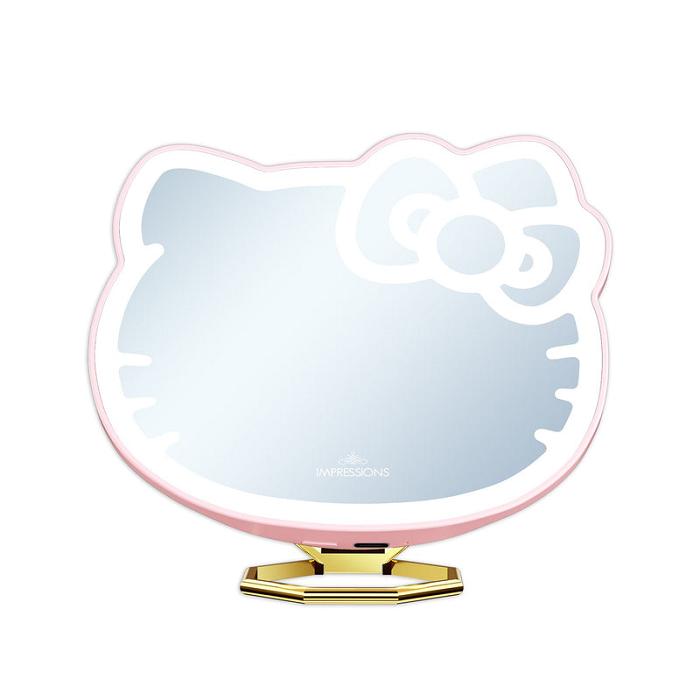 Hello Kitty Hello Kitty x Impressions Vanity Pocket Mirror with Ring Stand Rosas | CL_HK65596