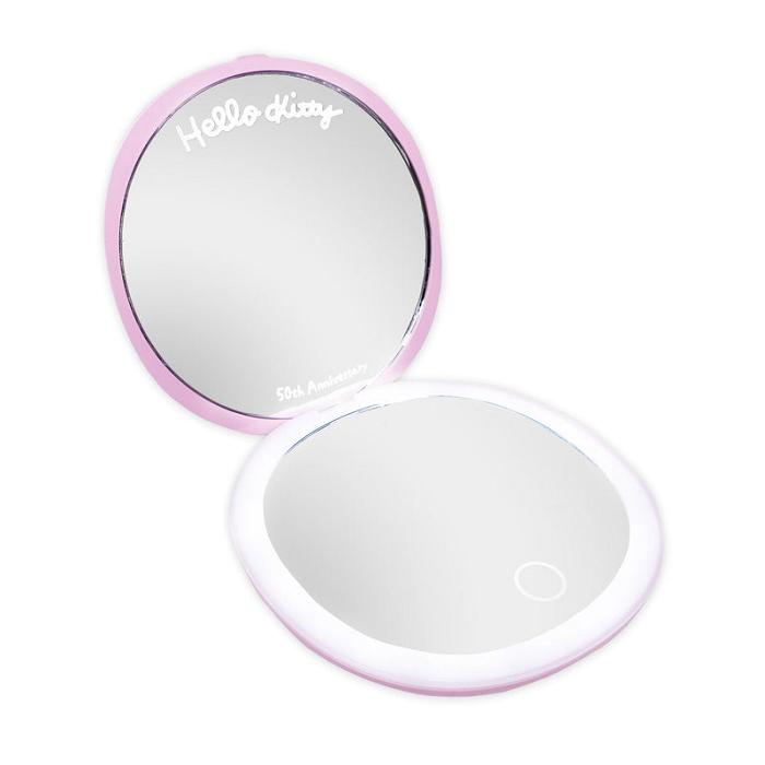 Hello Kitty Hello Kitty x Impressions Vanity 50th Anniv. Round LED Compact Mirror Rosas | CL_HK67071