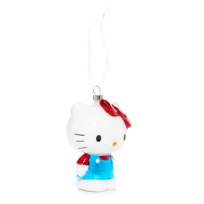 Hello Kitty Hello Kitty x Kat + Annie Glass Ornament Blancas Azules | CL_HK33949