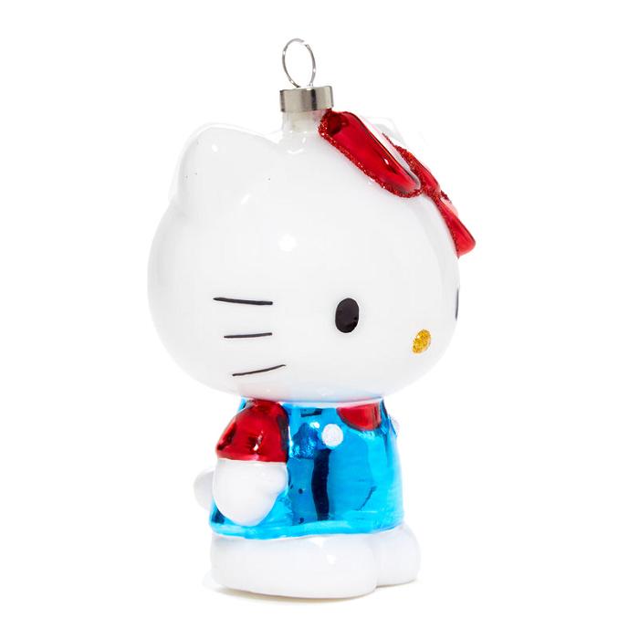 Hello Kitty Hello Kitty x Kat + Annie Glass Ornament Blancas Azules | CL_HK33949