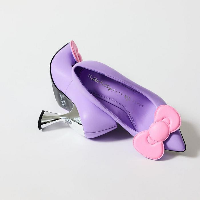 Hello Kitty Hello Kitty x Katy Perry Bow Heel (Purple) Moradas | CL_HK32731