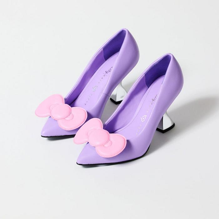 Hello Kitty Hello Kitty x Katy Perry Bow Heel (Purple) Moradas | CL_HK32731