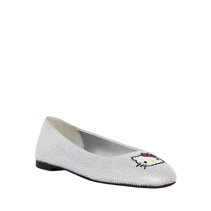 Hello Kitty Hello Kitty x Katy Perry Crystal Ballet Flat (Silver) Plateadas | CL_HK31417