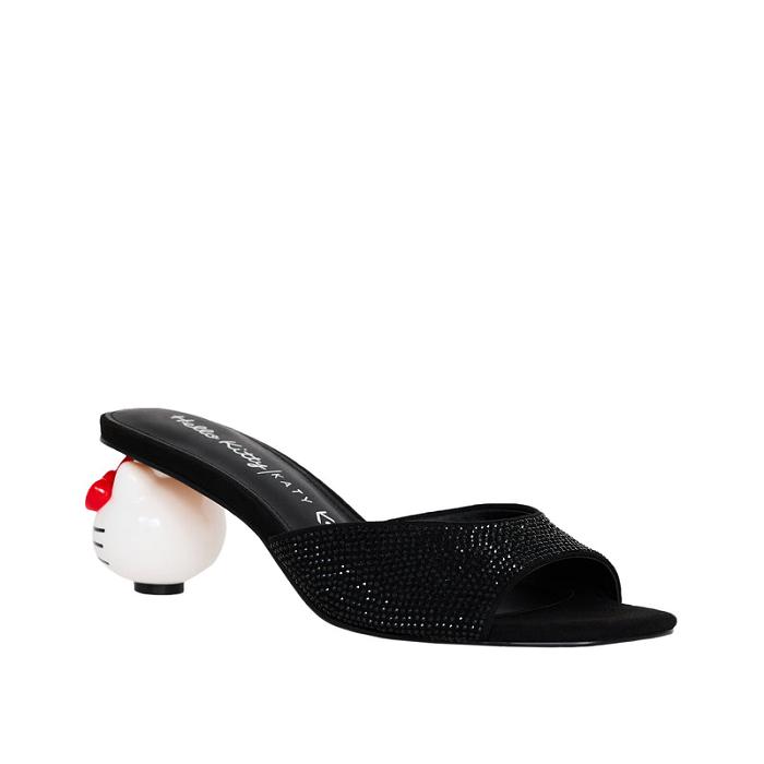 Hello Kitty Hello Kitty x Katy Perry Mule (Black) Negras | CL_HK63044