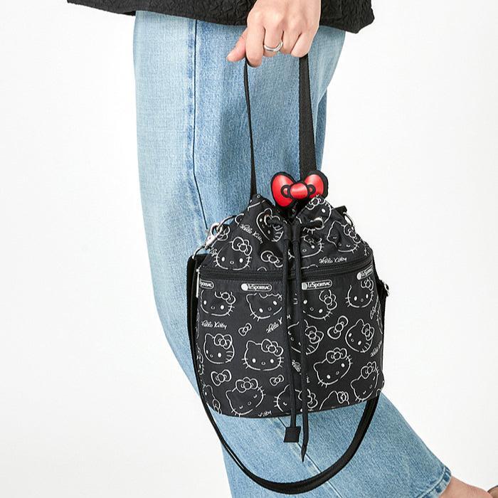 Hello Kitty Hello Kitty x LeSportsac Drawstring (I Am A Star) Negras | CL_HK98287