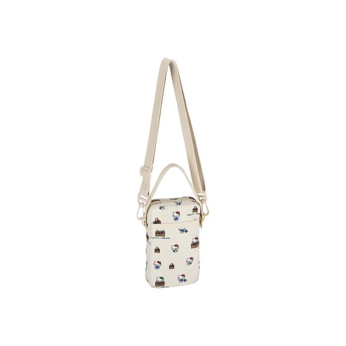 Hello Kitty Hello Kitty x LeSportsac Mini Phone Crossbody Bag (No Bag No Life) Blancas | CL_HK69331