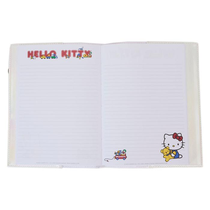 Hello Kitty Hello Kitty x Loungefly 50th Anniversary Classic Journal Blancas Azules | CL_HK85324