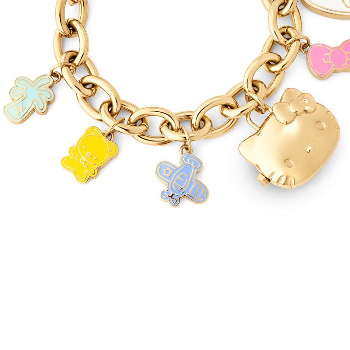 Hello Kitty Hello Kitty x MVMT 50th Anniversary Charm Bracelet Doradas | CL_HK18573