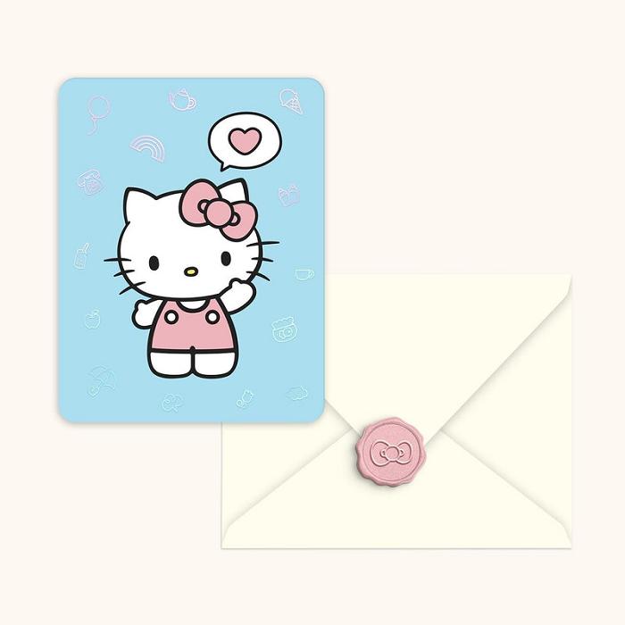 Hello Kitty Hello Kitty x Studio Oh! Classic Pink 25-Pc Note Cards & Wax Seals Set Rosas | CL_HK30177