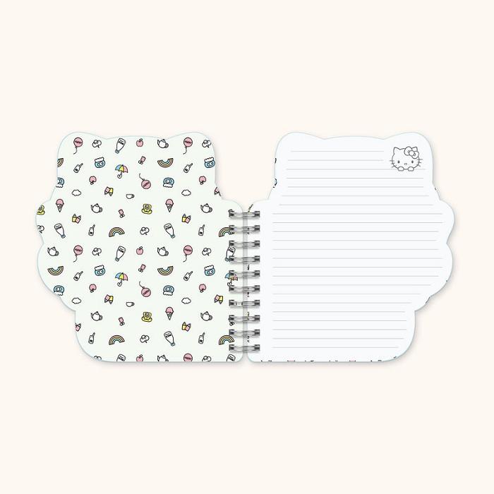 Hello Kitty Hello Kitty x Studio Oh! Classic Blue Die-Cut Notebook Azules | CL_HK69293