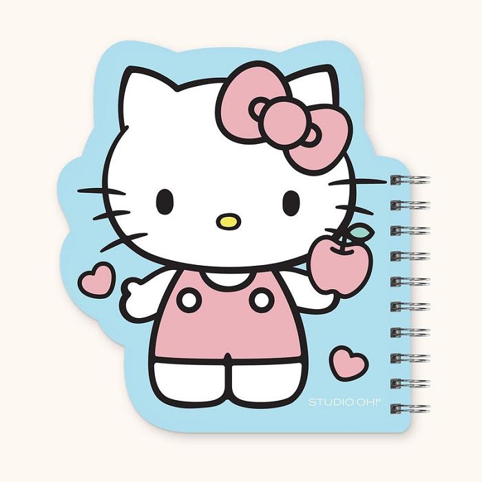 Hello Kitty Hello Kitty x Studio Oh! Classic Blue Die-Cut Notebook Azules | CL_HK69293