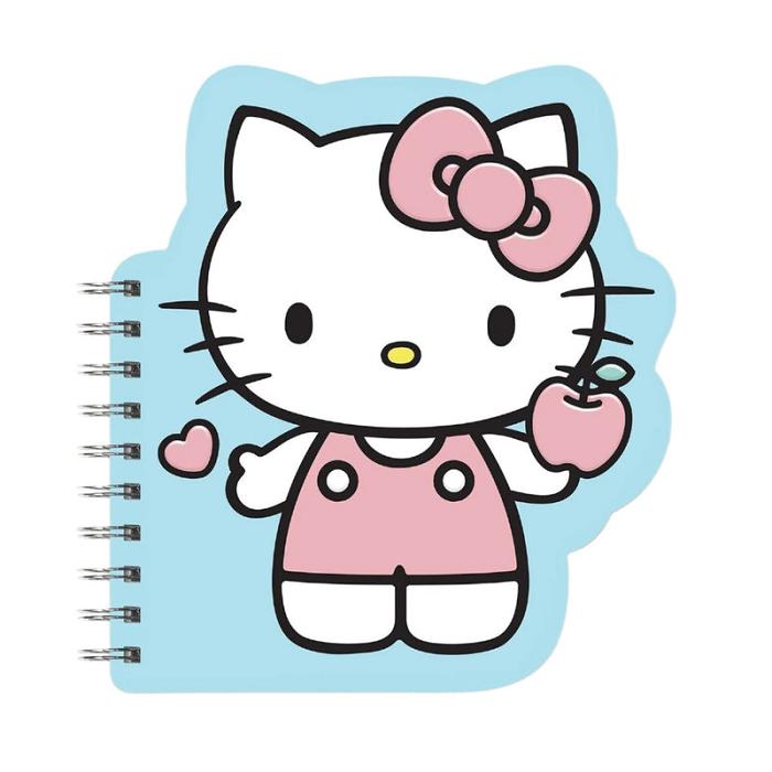 Hello Kitty Hello Kitty x Studio Oh! Classic Blue Die-Cut Notebook Azules | CL_HK69293