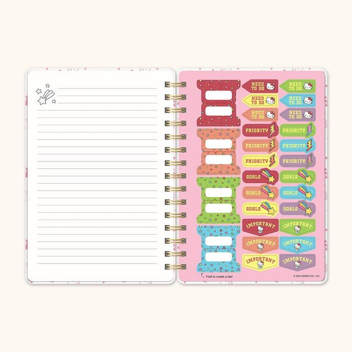 Hello Kitty Hello Kitty x Studio Oh! College Letters Agatha Notebook Rosas | CL_HK95048