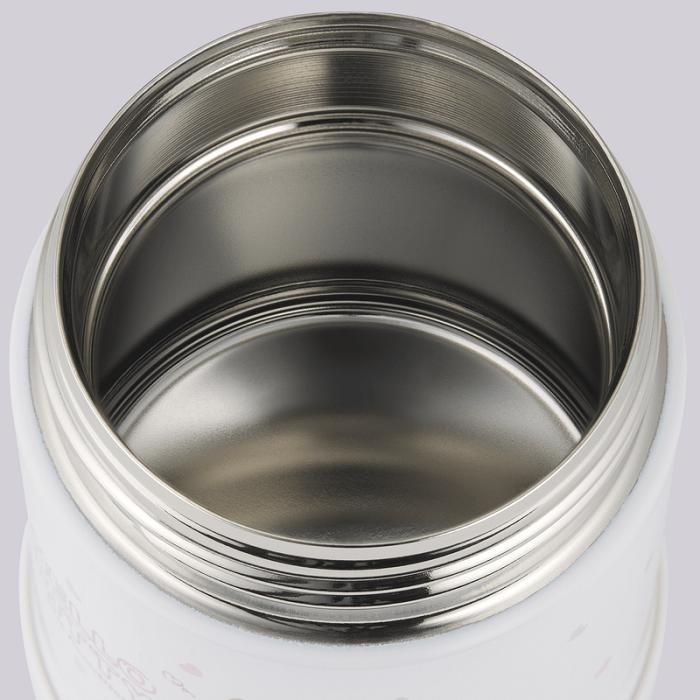 Hello Kitty Hello Kitty x Zojirushi 50th Anniversary Stainless Steel Food Jar Blancas Rosas | CL_HK59909