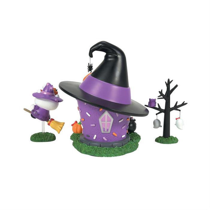 Hello Kitty Hello Kitty's Halloween Witch Tower Figurine Set Moradas | CL_HK53061