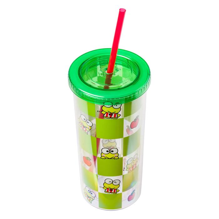 Hello Kitty Keroppi 20oz Apples Travel Tumbler Verde | CL_HK58177