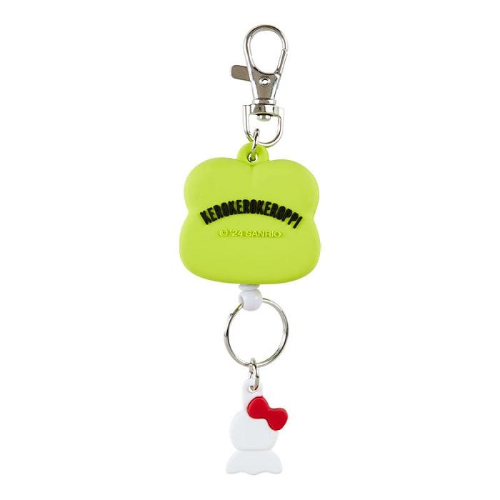 Hello Kitty Keroppi Bestie Face Badge Reel Verde | CL_HK47368