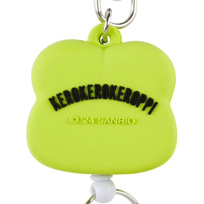 Hello Kitty Keroppi Bestie Face Badge Reel Verde | CL_HK47368