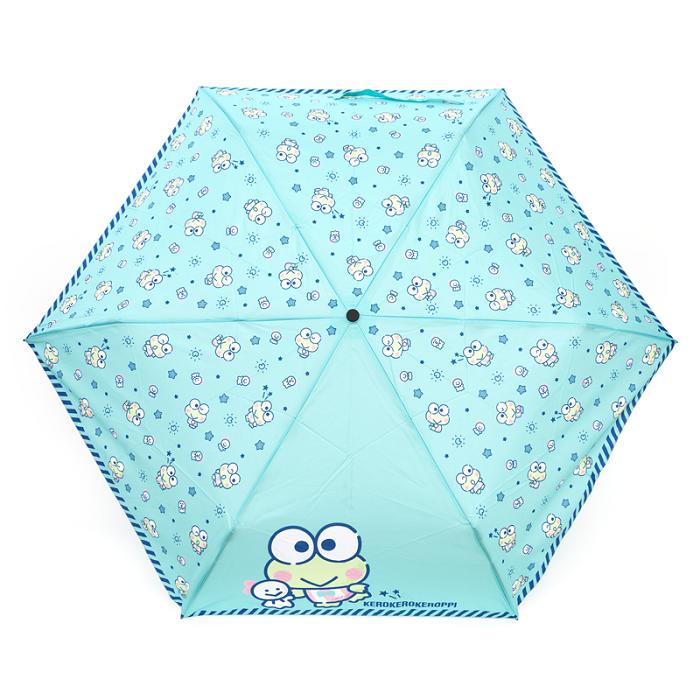 Hello Kitty Keroppi Compact Travel Umbrella (Teru Teru and Me Series) Azules | CL_HK87760