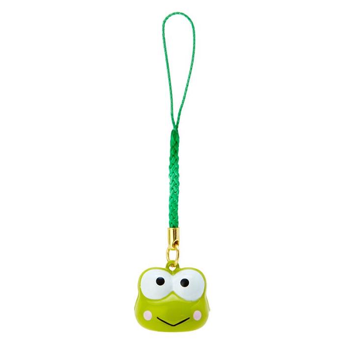 Hello Kitty Keroppi Mini Mascot Bell Charm Verde | CL_HK93531