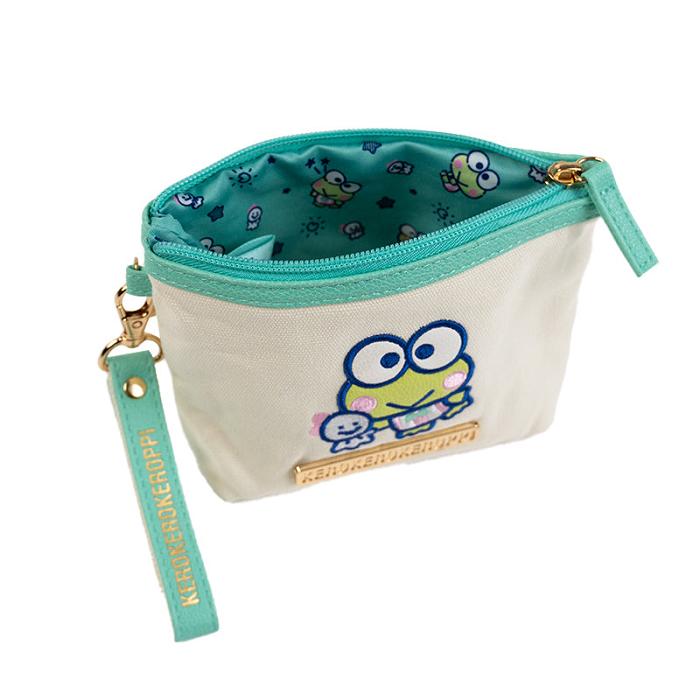 Hello Kitty Keroppi Mini Zipper (Teru Teru and Me Series) Creme | CL_HK61953