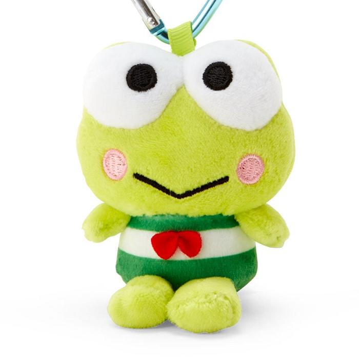 Hello Kitty Keroppi Plush Mascot All My Heart Keychain Verde | CL_HK12841