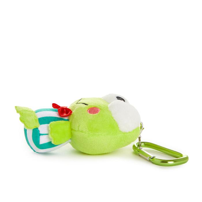 Hello Kitty Keroppi Plush Mascot Carabiner Verde | CL_HK37607