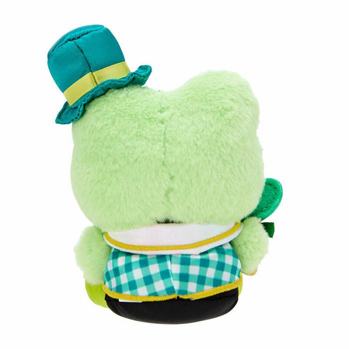 Hello Kitty Keroppi Plush Mascot Keychain (Love You More Series) Verde | CL_HK77354