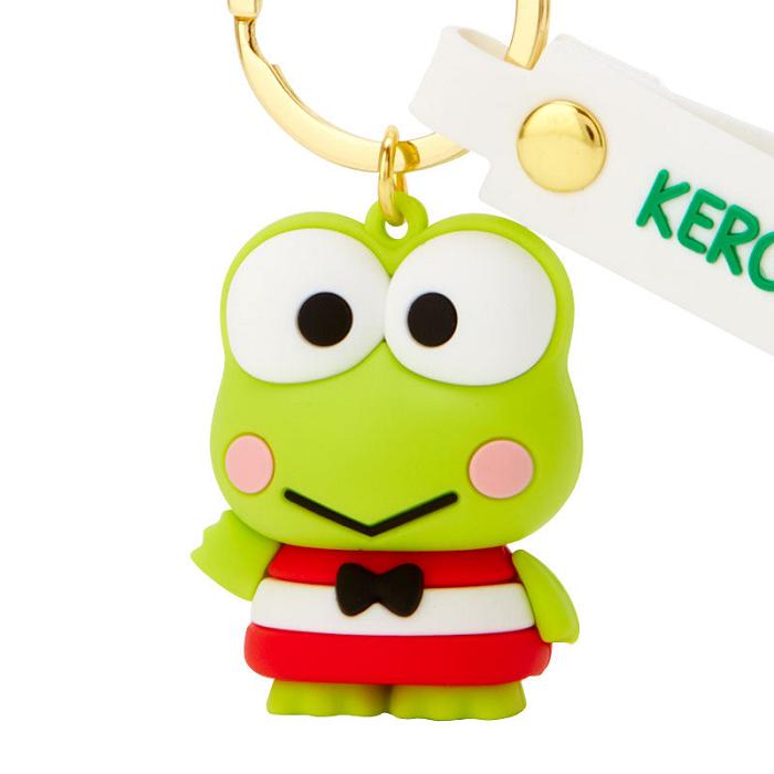 Hello Kitty Keroppi Signature Keychain Verde | CL_HK27439