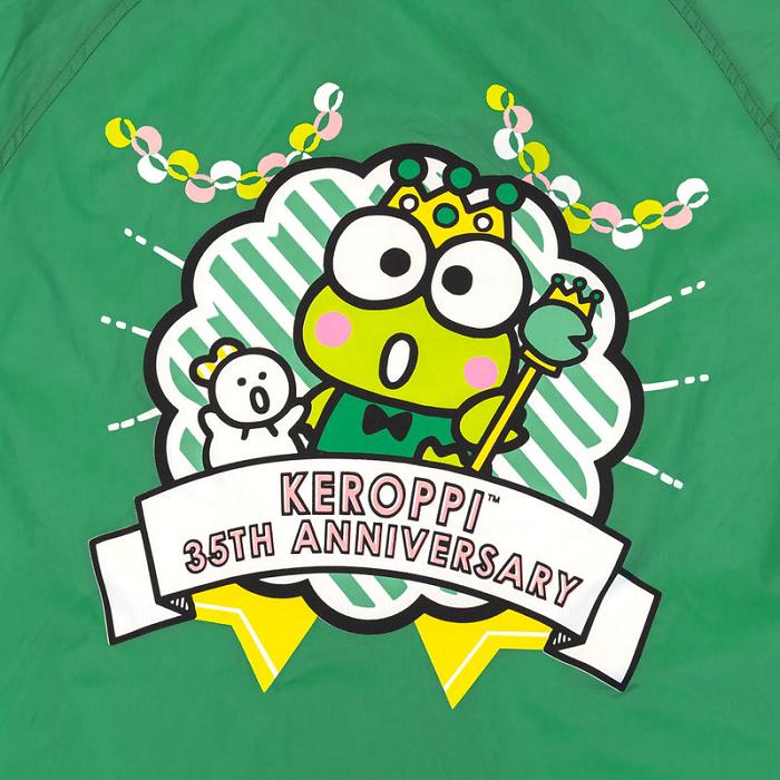 Hello Kitty Keroppi x JapanLA 35th Anniversary Coach Jacket Verde | CL_HK74106