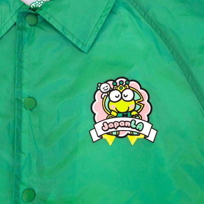 Hello Kitty Keroppi x JapanLA 35th Anniversary Coach Jacket Verde | CL_HK74106