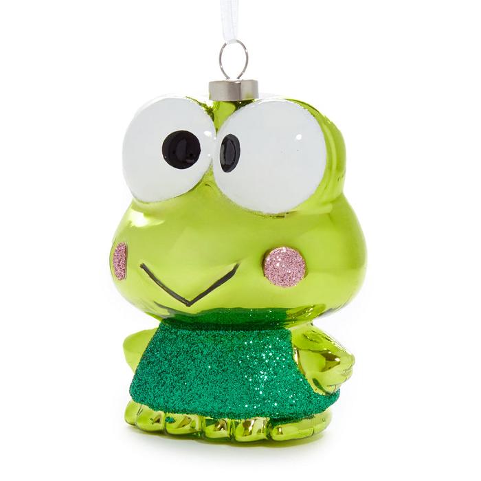 Hello Kitty Keroppi x Kat + Annie Glass Ornament Verde | CL_HK91735