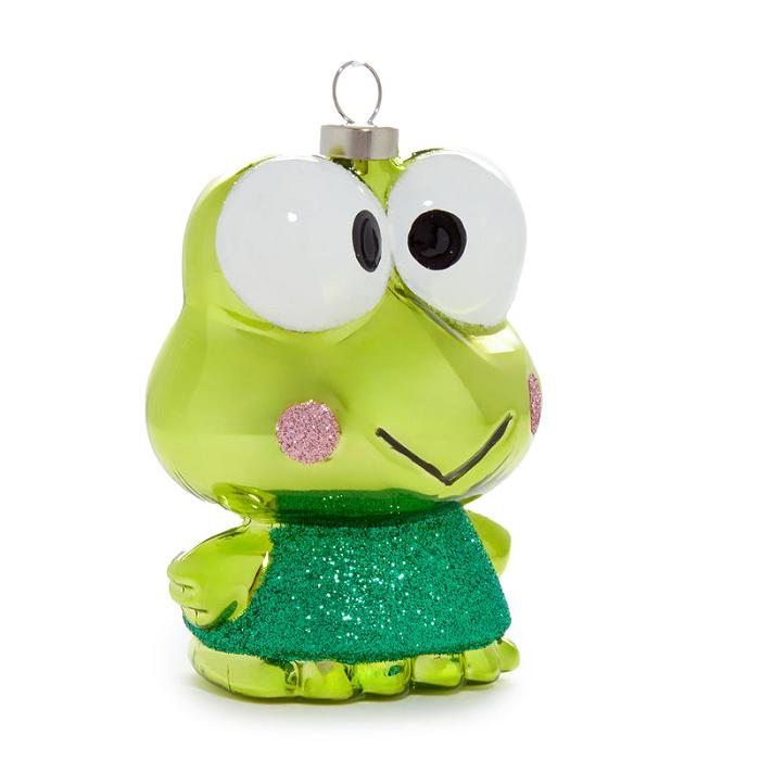 Hello Kitty Keroppi x Kat + Annie Glass Ornament Verde | CL_HK91735