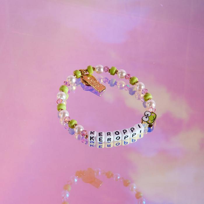 Hello Kitty Keroppi x Little Words Project Beaded Bracelet Multicolor | CL_HK96564