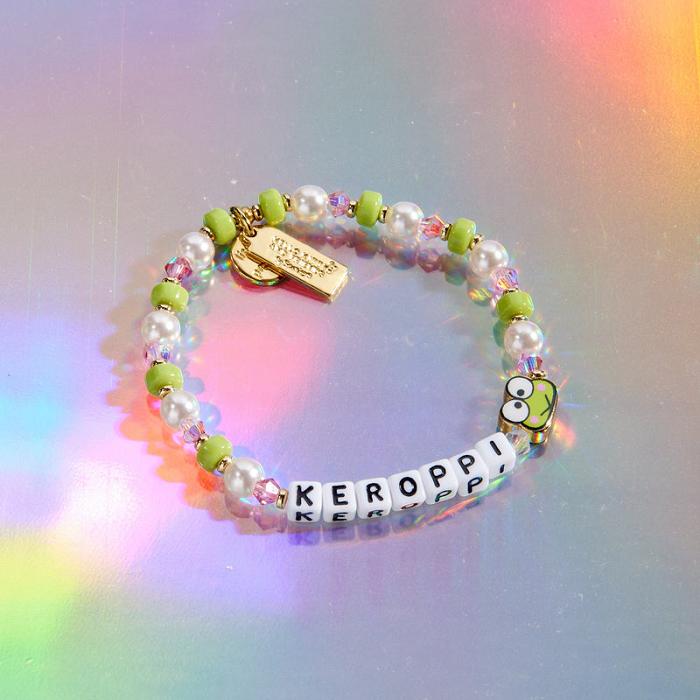 Hello Kitty Keroppi x Little Words Project Beaded Bracelet Multicolor | CL_HK96564